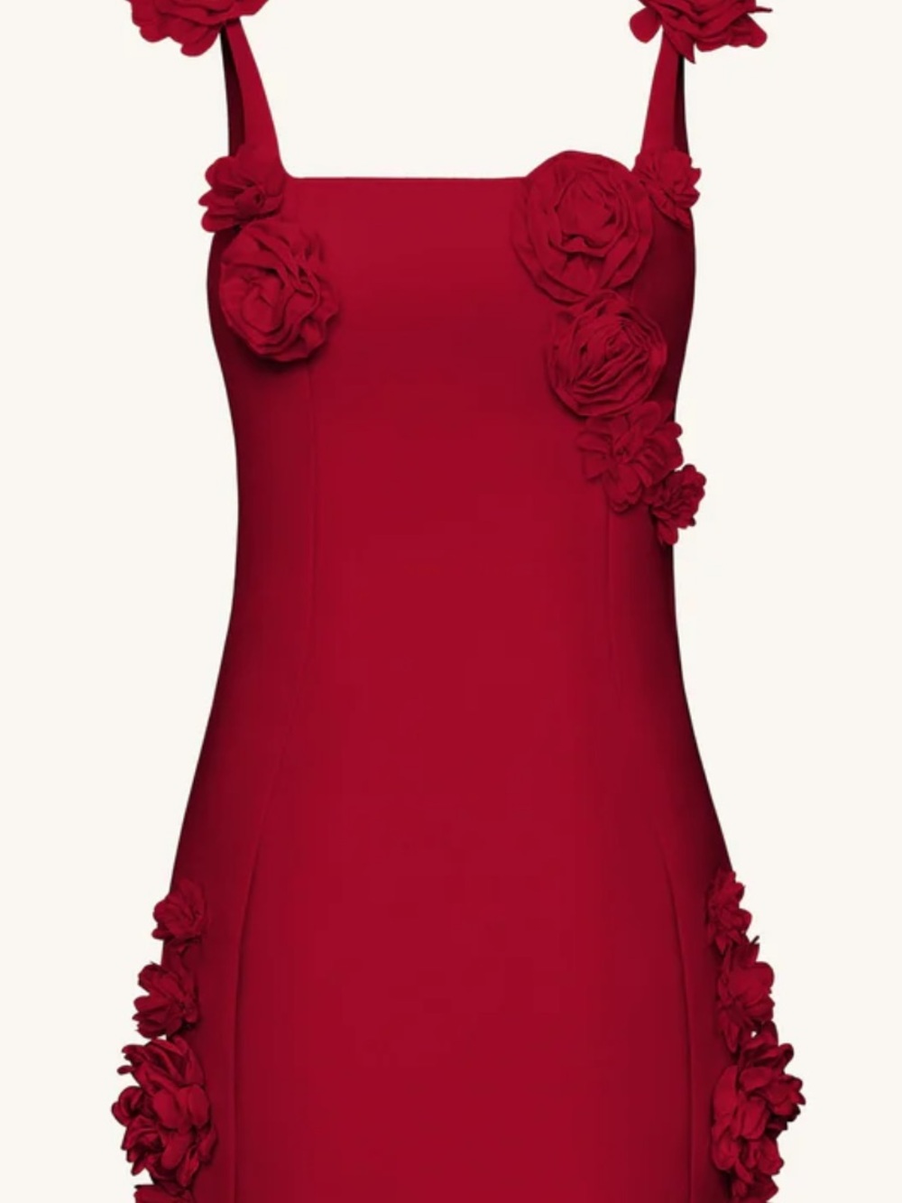 JW PEI Elaina Rosette Applique Mini Dress - Picture 3 of 7